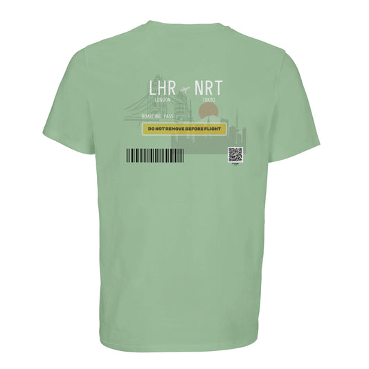 green travel tshirt men