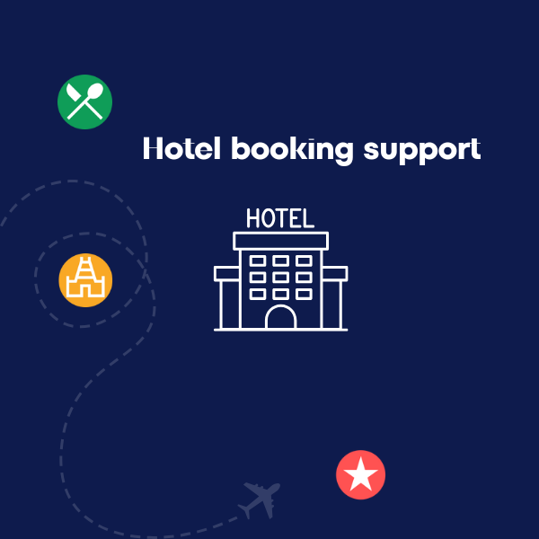 Hotel booking support