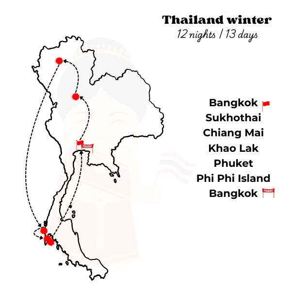 thailand winter travel itinerary